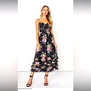 Lulu’s bustier midi dress